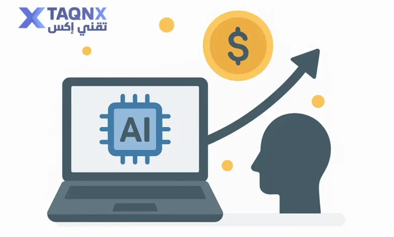 كيف تستخدم الذكاء الاصطناعي لزيادة دخلك الشهري بطرق عملية